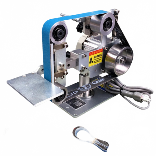 Precision Brushless Belt Sander & Polisher - 762x25mm with Advanced Controller for Sharpening & Grinding