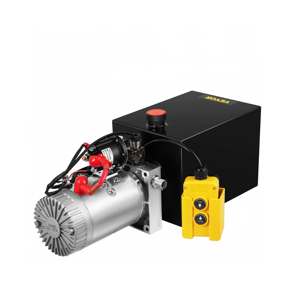 Compact 6-Quart Single Acting Hydraulic Power Unit, 3200 Psi, 12V Dc For Dump Trailers And Car Lifting 313056469494