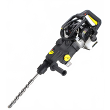 Versatile Gasoline-Powered Impact & Pneumatic Hammer Drill - Dual-Use Crushing Pick & Impact Drill