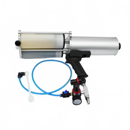 High-Pressure Two-Component Polyurethane Spray Gun - Pneumatic Handheld Glue Gun for Polyurea Applications