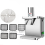 Multi-Functional Electric Vegetable Dicing Machine - Efficient Slicer for Carrots, Potatoes, and Cucumbers 1