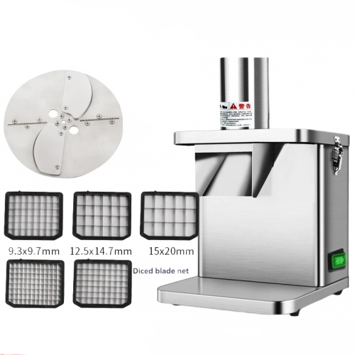 Multi-Functional Electric Vegetable Dicing Machine - Efficient Slicer for Carrots, Potatoes, and Cucumbers