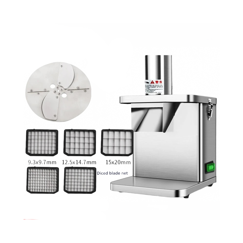 Multi-Functional Electric Vegetable Dicing Machine - Efficient Slicer For Carrots, Potatoes, And Cucumbers 7445033346399