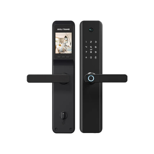 Smart Digital Door Lock with Camera for Enhanced Home Security - Tuya Compatible by Chafon