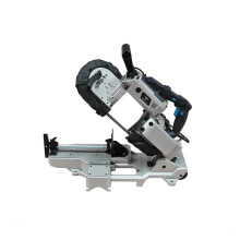 1100W Cordless Portable Band Saw with Removable Alloy Steel Base – Handheld Power Tool for Cutting Metal & Wood
