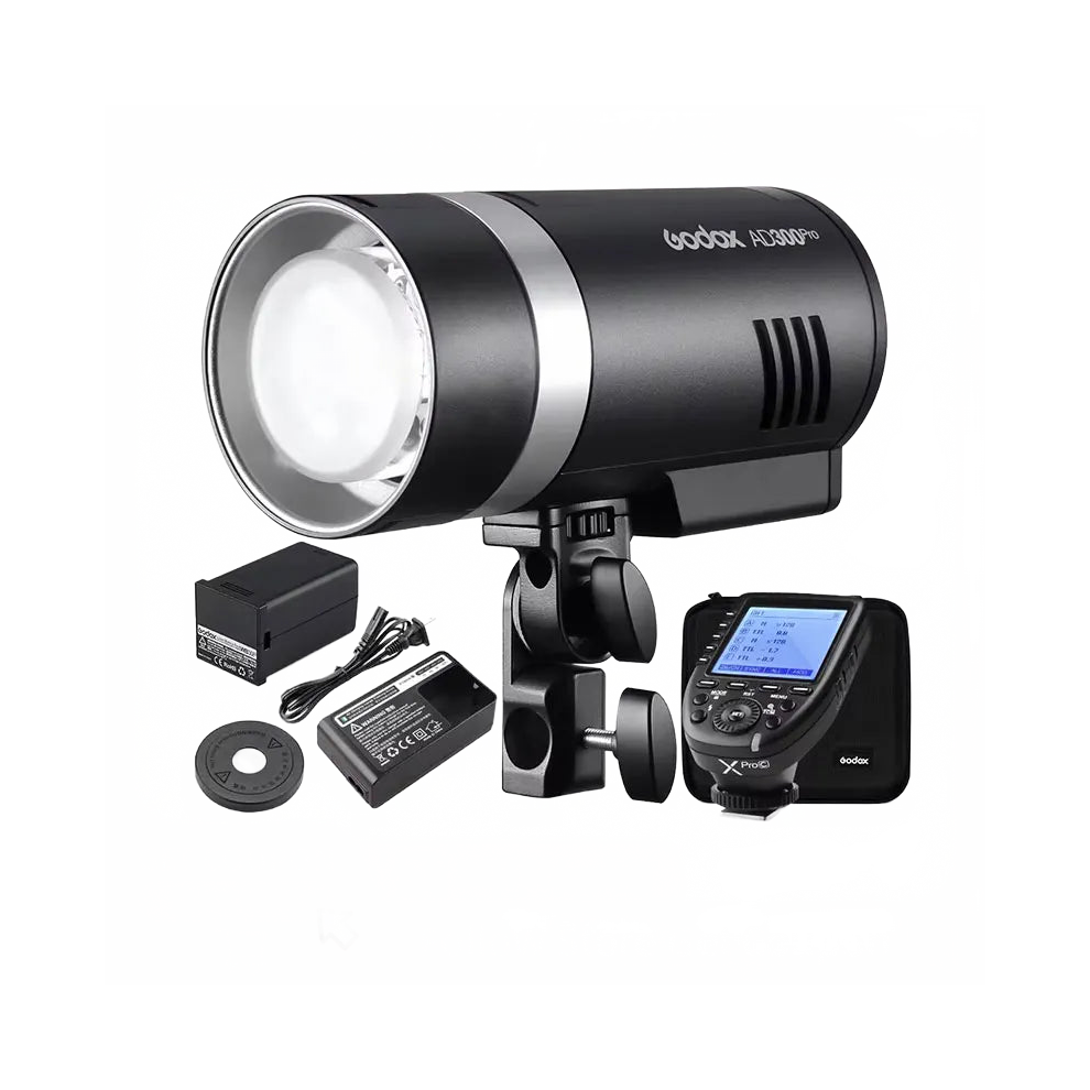 Godox Ad300pro 300Ws Ttl Outdoor Flash With 2.4G Wireless, 1/8000 Hss & Rechargeable Battery For Canon, Nikon, Sony, Fuji, Olympus, Pentax 313093069060
