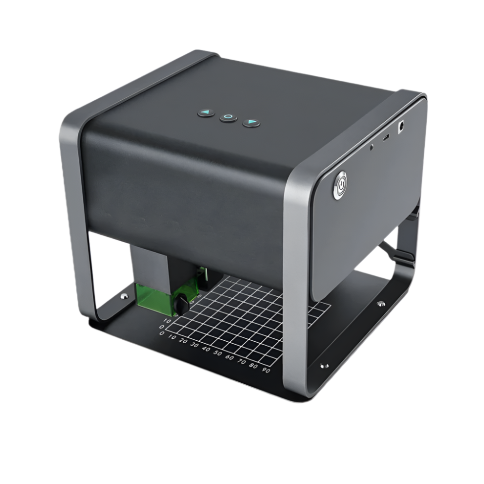 Compact 5500Mw Laser Engraving Machine For Diy Logo Marking & Cnc Wood/Leather Carving 744110297843