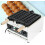 Compact Nonstick Electric Bubble Waffle Maker - Perfect for Bite-Sized Treats 1