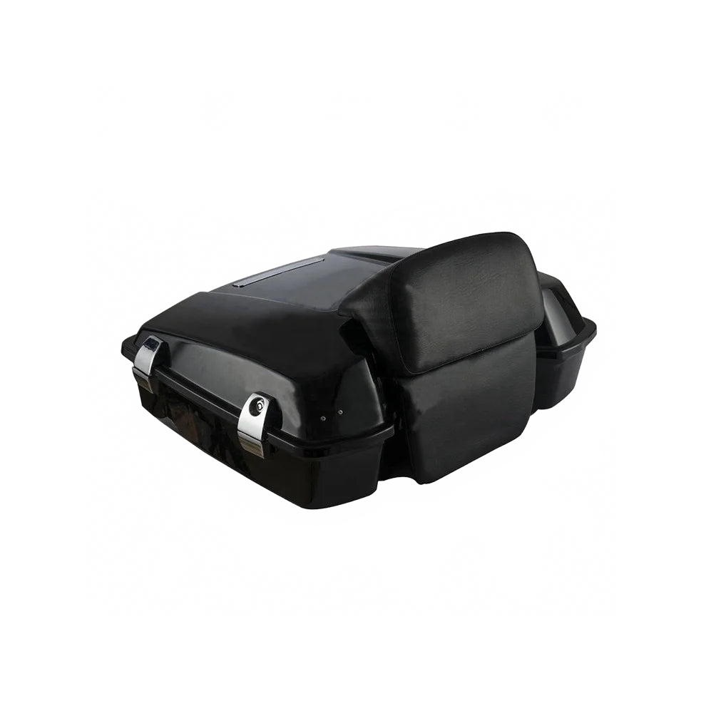 Razor Tour Pak With Old Latch Backrest For Touring Motorcycles (1993-2013) Black 711181179613