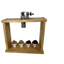 Hand-Crank Matcha Mont Blanc Ice Cream & Gelato Maker - Japanese Noodle Style Dessert Tool
