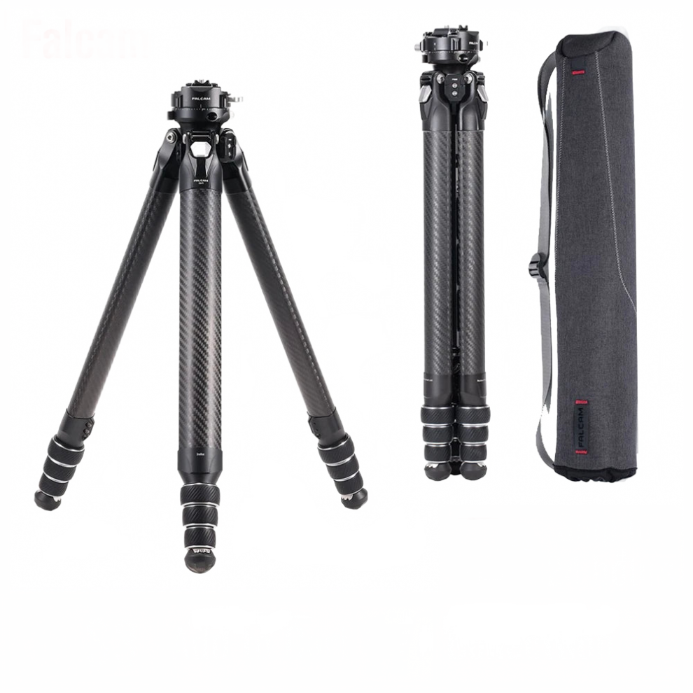 Falcam Treeroot F38 Pro 61 Quick Lock Carbon Fiber Travel Tripod For Digital Cameras & Camcorders 7445012183137