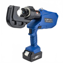 18V oplaadbare hydraulische krimptang met digitaal display - Inclusief 2 batterijen (5,0 Ah) - EZ 300/400-serie