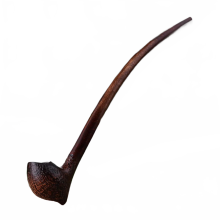 Genuine German Briar Wood Long Handle Smoking Pipe - Gandalf Inspired Design