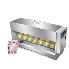 Stainless Steel Dual-Sided Automatic Piglet Milk Feeder - 10L/15L Capacity with Constant Temperature Control
