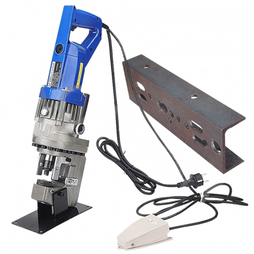 Draagbare elektrische hydraulische perforator en piercingmachine - dubbele spanning 220V/110V
