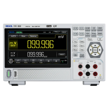 Rigol DM858/DM858E High-Resolution Digital Desktop Multimeter - 5.5 Bit, 125/80 Readings, 0.03%/0.06% DCV Accuracy, 500,000 Data Storage
