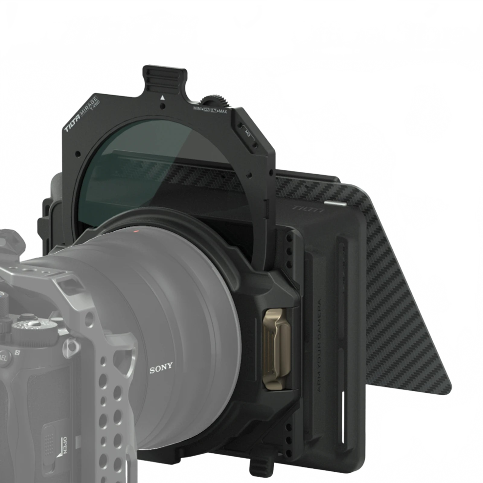 Tilta Mirage Mb-T16 Motorized Vnd Matte Box Kit For Dslr & Mirrorless Cameras - Includes 4X5.65 Filter Frame 726084595705