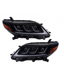 Toyota Sienna 2011-2020 LED Headlights: Modified DRL Turn Signal, Hi-Low Beam Projector Assembly