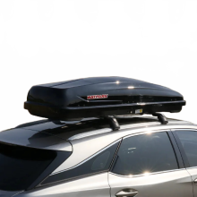 Universele 600L dakkoffer - Ruime zwarte oplossing voor het opbergen van reisbagage