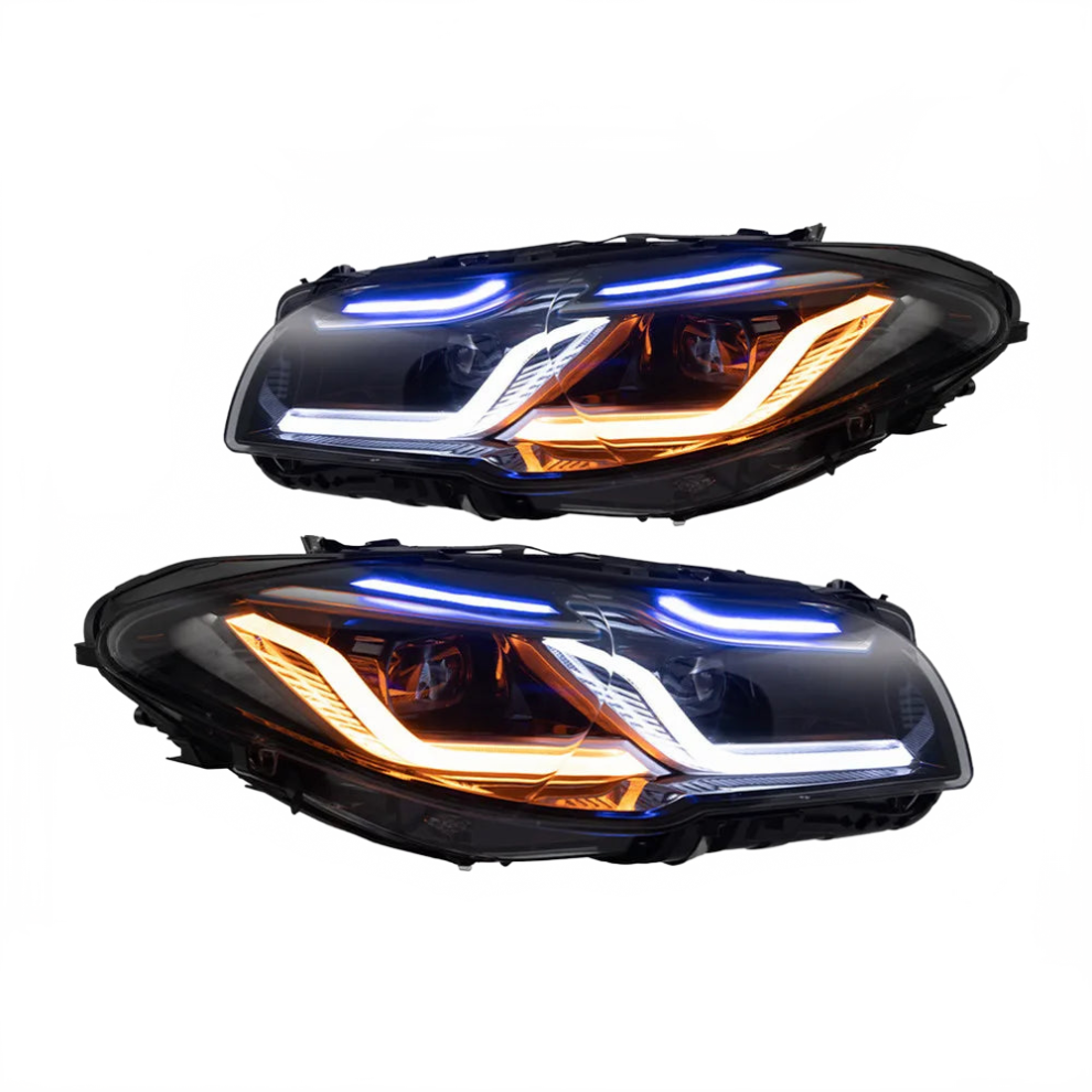 Bmw F10 5 Series Led Headlight Projector Drl - 2011-2017 Models (520I, 525I, 530I) Automotive Accessories 313055178120