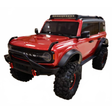 High-Fidelity RC Bronco Replica Model - 4WD Off-Road Car with Electric Winch, Two-Speed Transmission by WLToys