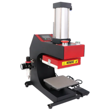 Compact Automatic Heat Transfer Press - 15x15cm Small Hot Stamping & Ironing Machine for Printing and Drill Ironing