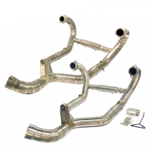 Premium Titanium Exhaust Header for BMW R Nine T - High-Performance Motorcycle Muffler & Silencer