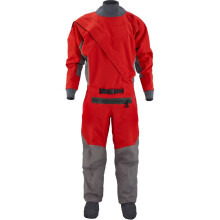 Men's Waterproof Latex Collar & Cuffs Kayak Dry Suit - 3-Layer Breathable Fabric for Diving, Surfing, and Rafting