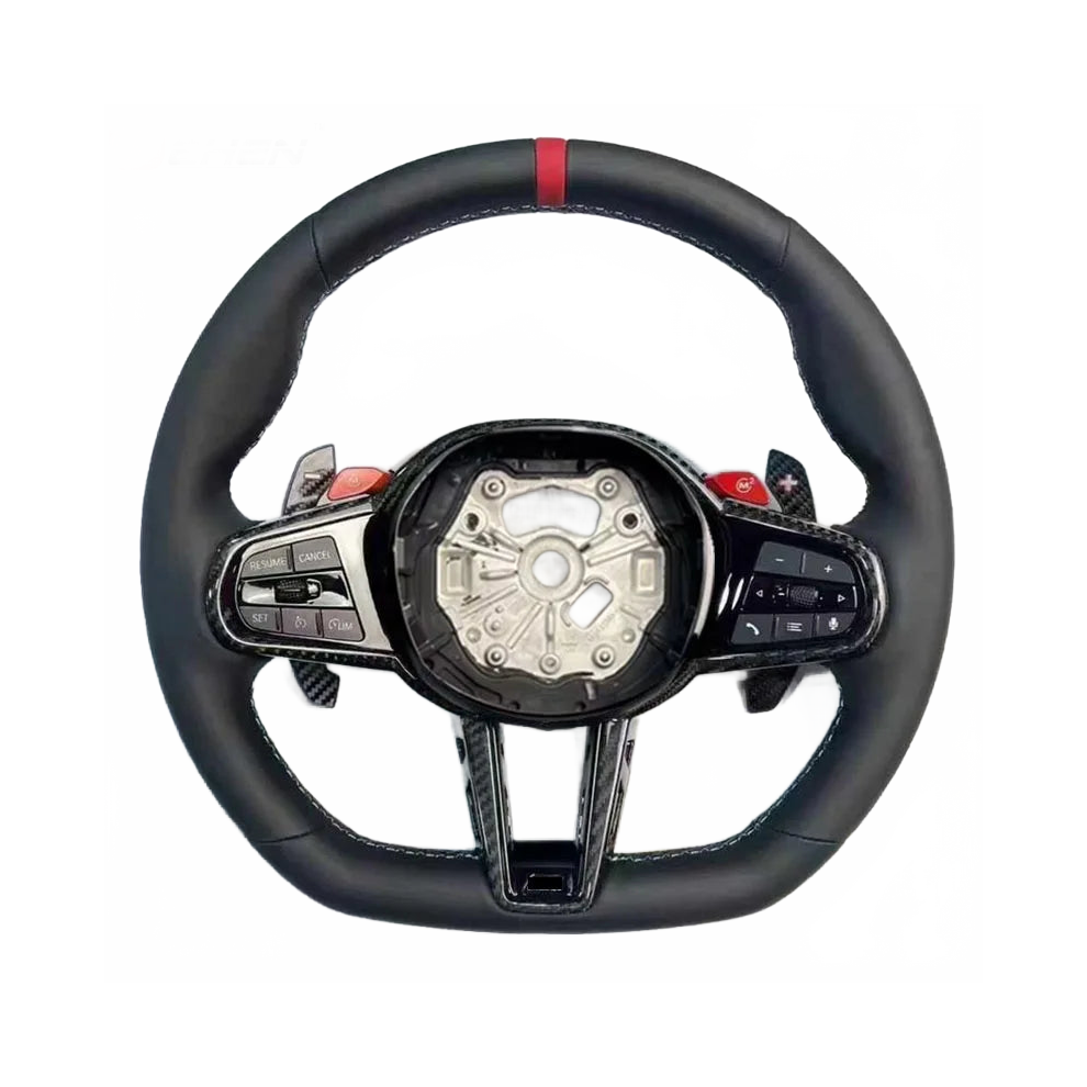 Custom Carbon Fiber Steering Wheel For Bmw G20 G22 G23 G26 G29 F40 F44 G80 G82 G87 I3 I4 M2 M3 2025 M4 744110349979