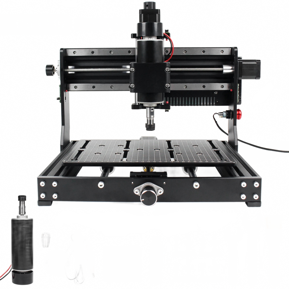3020 Plus Grbl Control Cnc Router With 500W Dc Spindle & Linear Guide - I For Precision Woodworking 744759244215