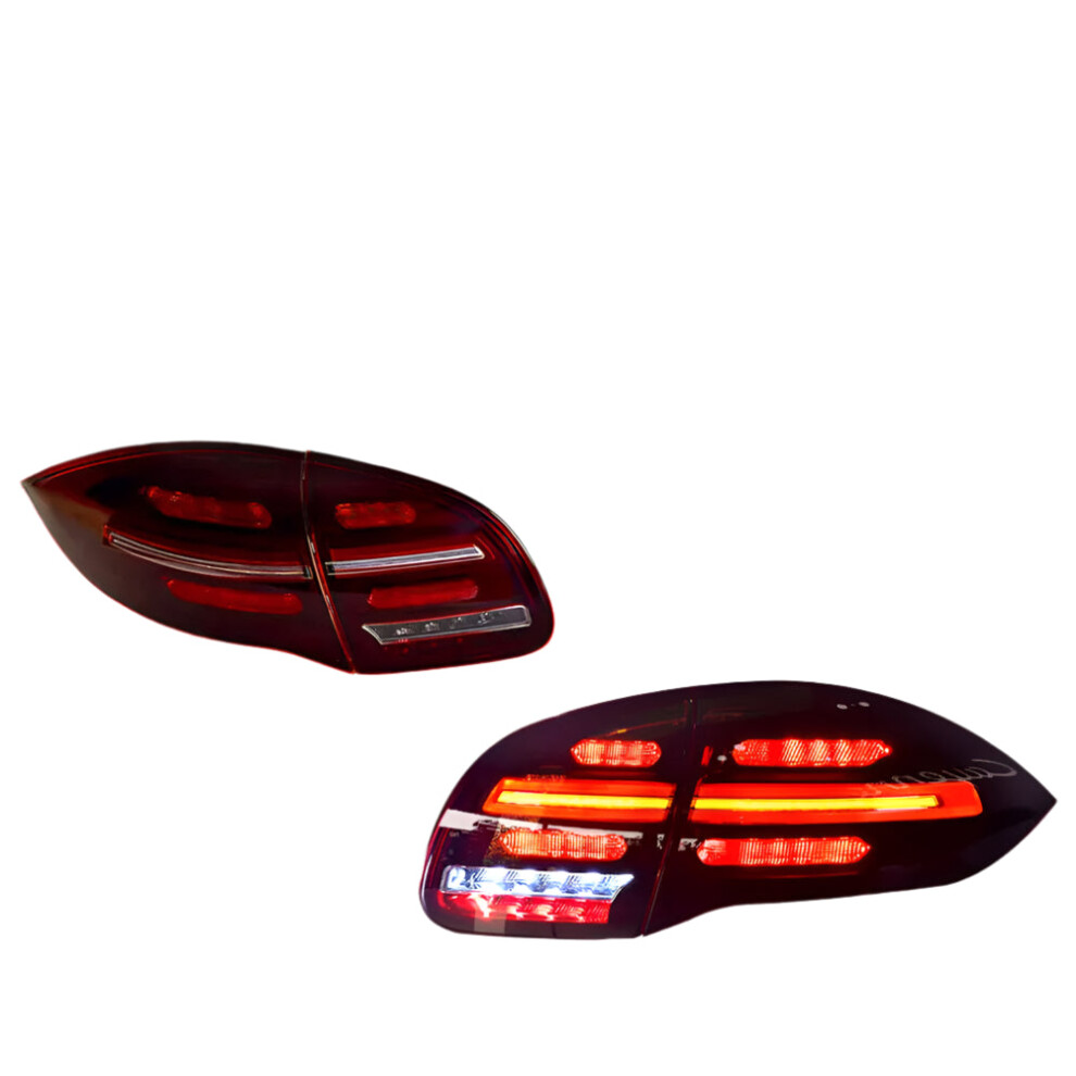 Led Tail S Upgrade For Porsche Cayenne 958 (2011-2014) - Flowing Turn Signal, Plug And Play Light 313030550538