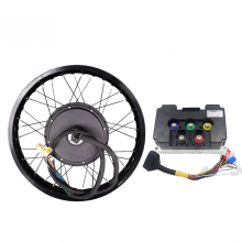 Hoogwaardige 3kW QS205 V3 WP 50H naafmotor met 17-21 inch spaak en FarDriver ND72450 V2-controller
