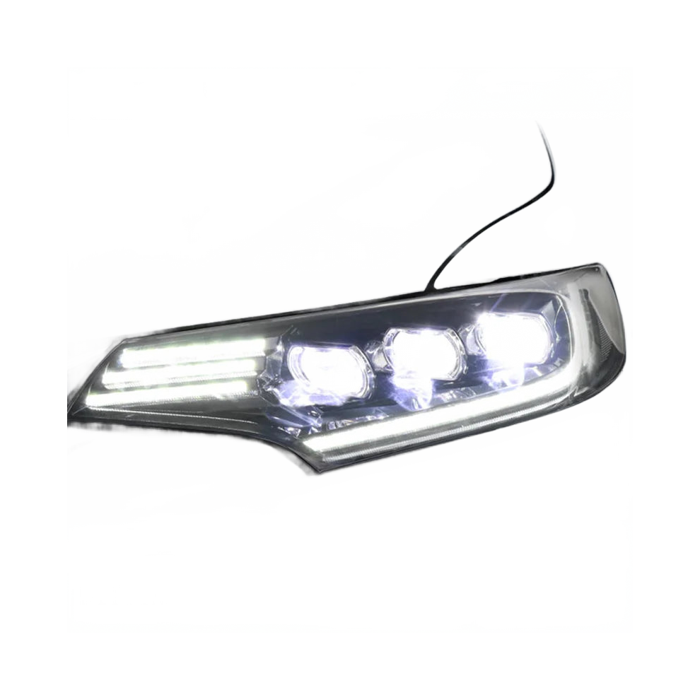 Honda Fit/Jazz 2014-2020 Headlight Kit: Drl, Turn Signal, Low/High Beam Projector Lens Styling 744759994318