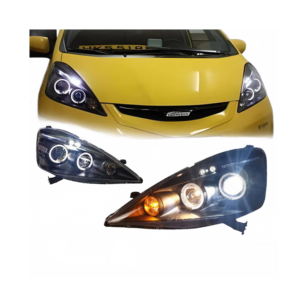Honda Fit Ge8 2008-2010 Full Led Headlight Assembly Upgrade With High-Config Projector Lens 313038872892