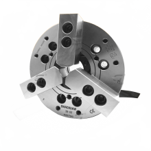 Hochpräzises Hydrauliköl-Druckfutter – 5, 6, 8, 10 Zoll Standard, Hochgeschwindigkeits-3-Backenfutter für CNC-Drehmaschinen