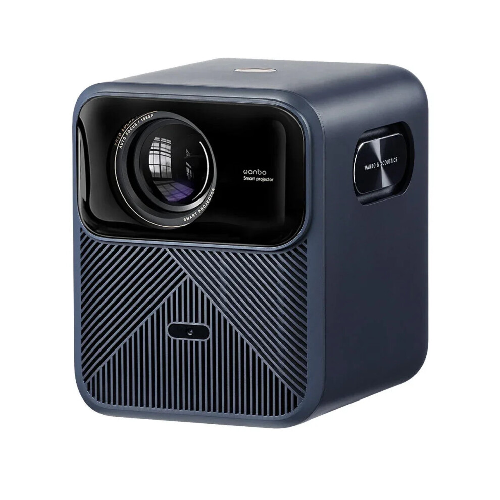 Wanbo Mozart 1 Pro Projector - Android Tv 11.0, Google Assistant, Netflix, 1080P, 4K Support, 900 Ansi Lumens, Dual Wifi 7445036363348