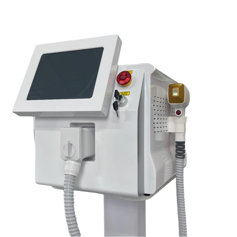 Professional 3000W Triple Diode Laser Hair Removal Machine - 808/755/1064nm Wavelengths for Face & Body, Suitable for Women & Men