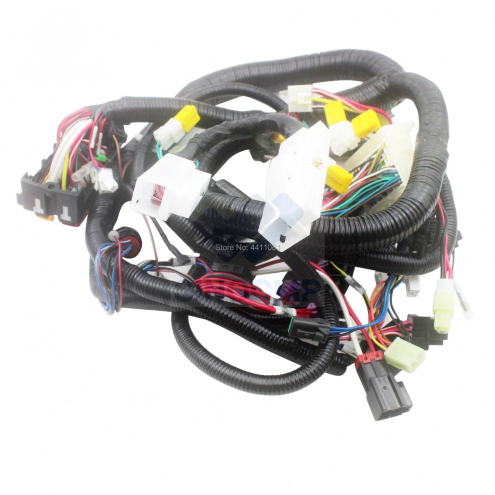 Hitachi Excavator Inner Wiring Harness 0001044 0001065 4296401 For Ex100, Ex100-2, Ex120-2, Ex120-3, Ex200-2, Ex220-2 Models 313049117173