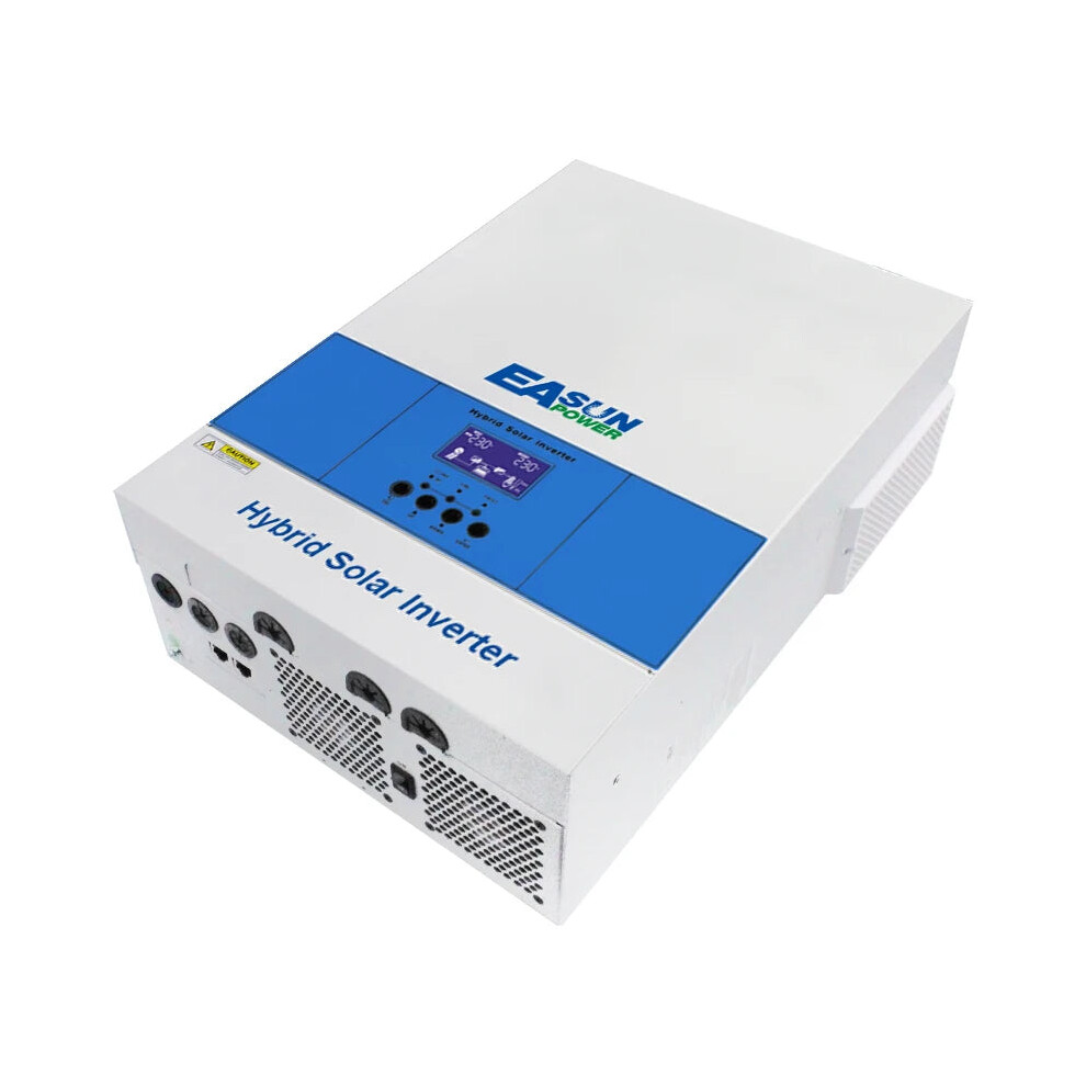 Easun Power 6200W/6500W Solar Inverter - Mppt 120A, 500Vdc Pv Input, 220Vac, 48Vdc, 6.2Kw Pure Sine Wave Hybrid With Wifi & Parallel Bms 7445045859870