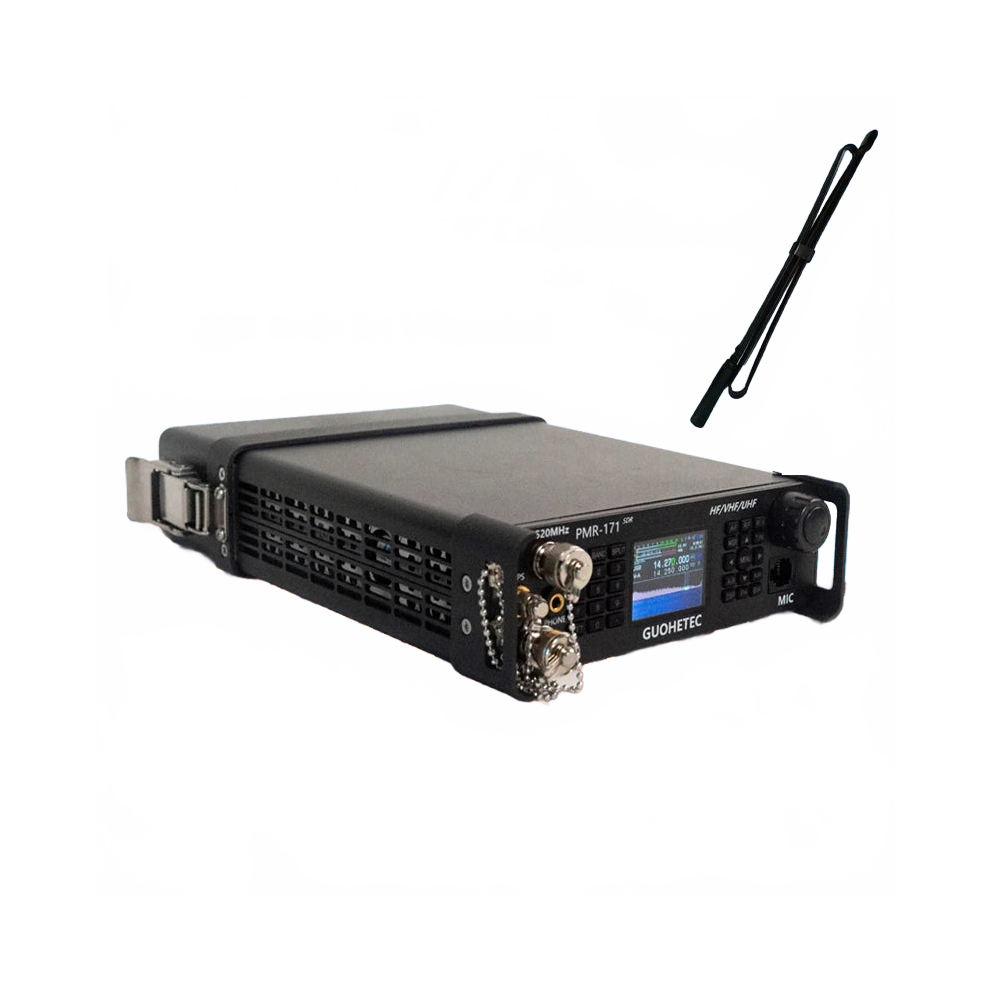 Ultra-Portable Pmr171 Sdr/Dmr Ham Radio Transceiver With Free Uv Antenna - 100Khz To 2Ghz, 20W Power Output 313026049091