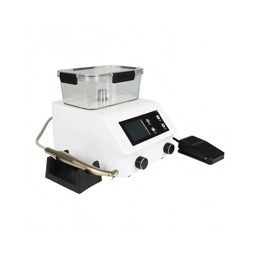 Compact Brushless Dental Micromotor with Fiber Optic Handpiece & Independent Water Supply