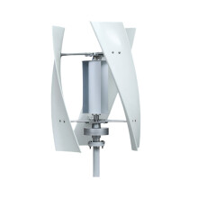 Powerful 2kW Vertical Wind Turbine Generator with Magnetic Dynamo and 220V AC Inverter Output for Home Energy Solutions