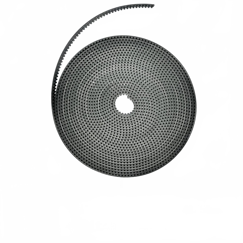 Durable Htd 8M Open Synchronous Timing Belt - Anti-Wear Reinforced Rubber, Available In Widths 15-50Mm 744110479447
