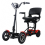 Compact 4-Wheel Folding Electric Mobility Scooter for Adults with Dual 250W Motors and Reverse Function 1