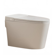 Compact Tankless Siphon Toilet with Non-Smart Pulse Seat for Small Apartments