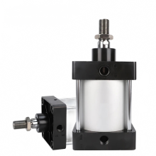 SC160 200mm Big Bore Double Acting Pneumatic Air Cylinder - Standard Piston Cylinder with 25-1000mm Stroke Range