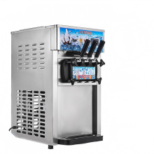 Commerciële elektrische softijsmachine - Desktop Sundae Maker 220V/110V, CFR over zee naar Oman