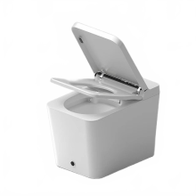 Smart Electric Floor-Mounted Toilet with Automatic Flush and Intelligent Features
