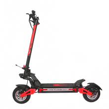 PXID G4 Red 1200W Adult Off-Road Electric Scooter - Dual Motor, Hydraulic Brakes, Foldable Design, 10-Inch Tires, Max Speed 55km/h, 15Ah 48V