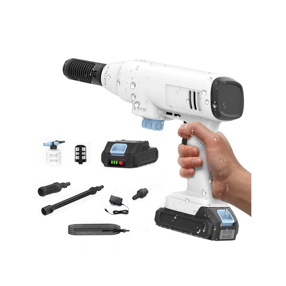 Cordless High-Pressure Portable Car Washer: Battery-Powered Wireless Cleaning Machine 7445043365335